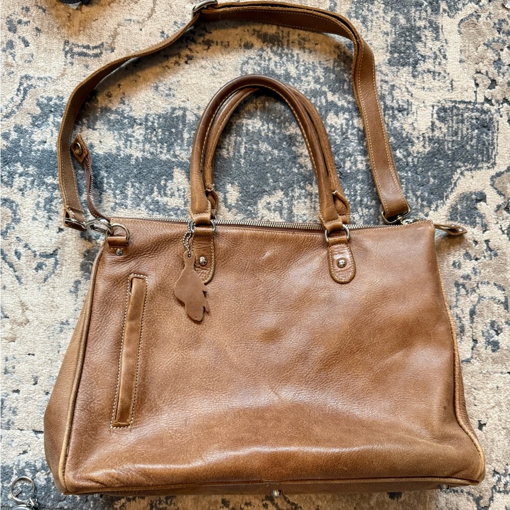 Roots Grace bag in Tribe leather
